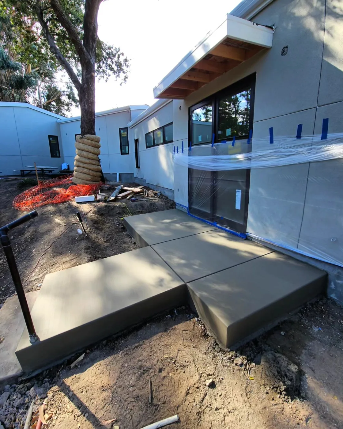 Danville Landing Pad & Curb Drainage
